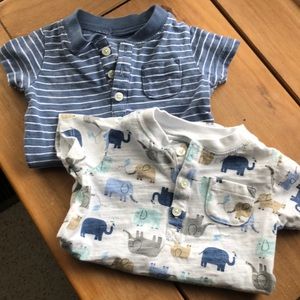 12m Organic Cotton Carter’s Bodysuits (two)